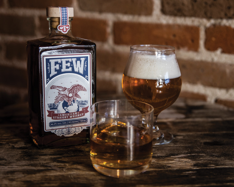 FEW AMERICAN WHISKEY + AMERICAN LAGER